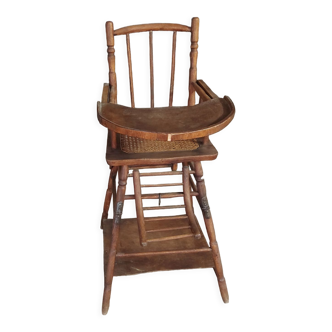 Antique high chair