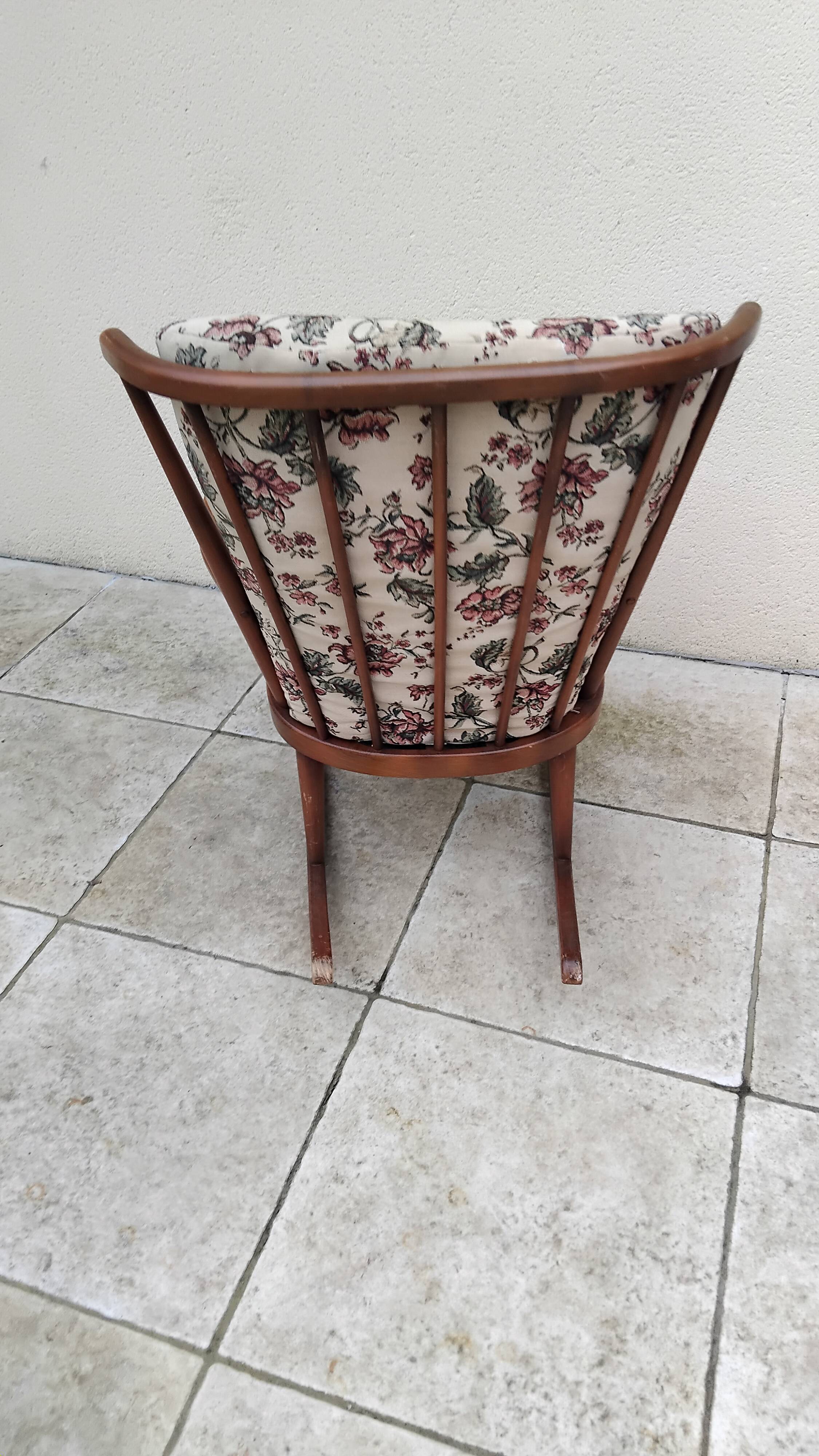 Baumann vintage rocking chair fan