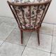 Rocking chair éventail baumann vintage