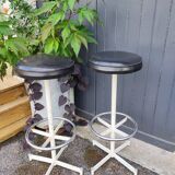 Two beautiful vintage bar stools