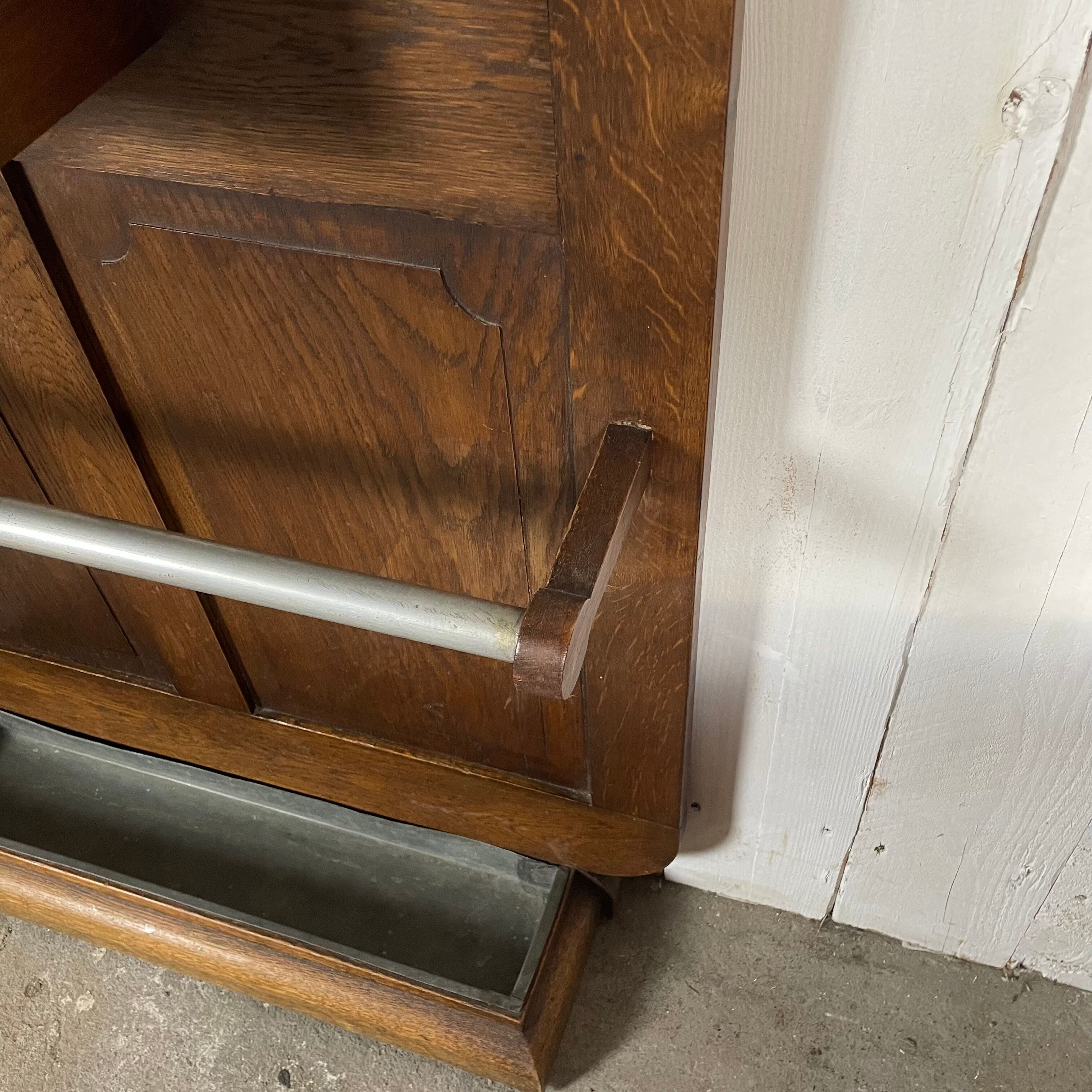 Coat rack art deco cloakroom