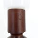 Pair of Scandinavian pine table lamps by Uno Kristiansson for Luxus