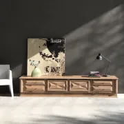 Large sideboard, TV stand, bench.