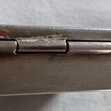 Silver metal pocket ashtray