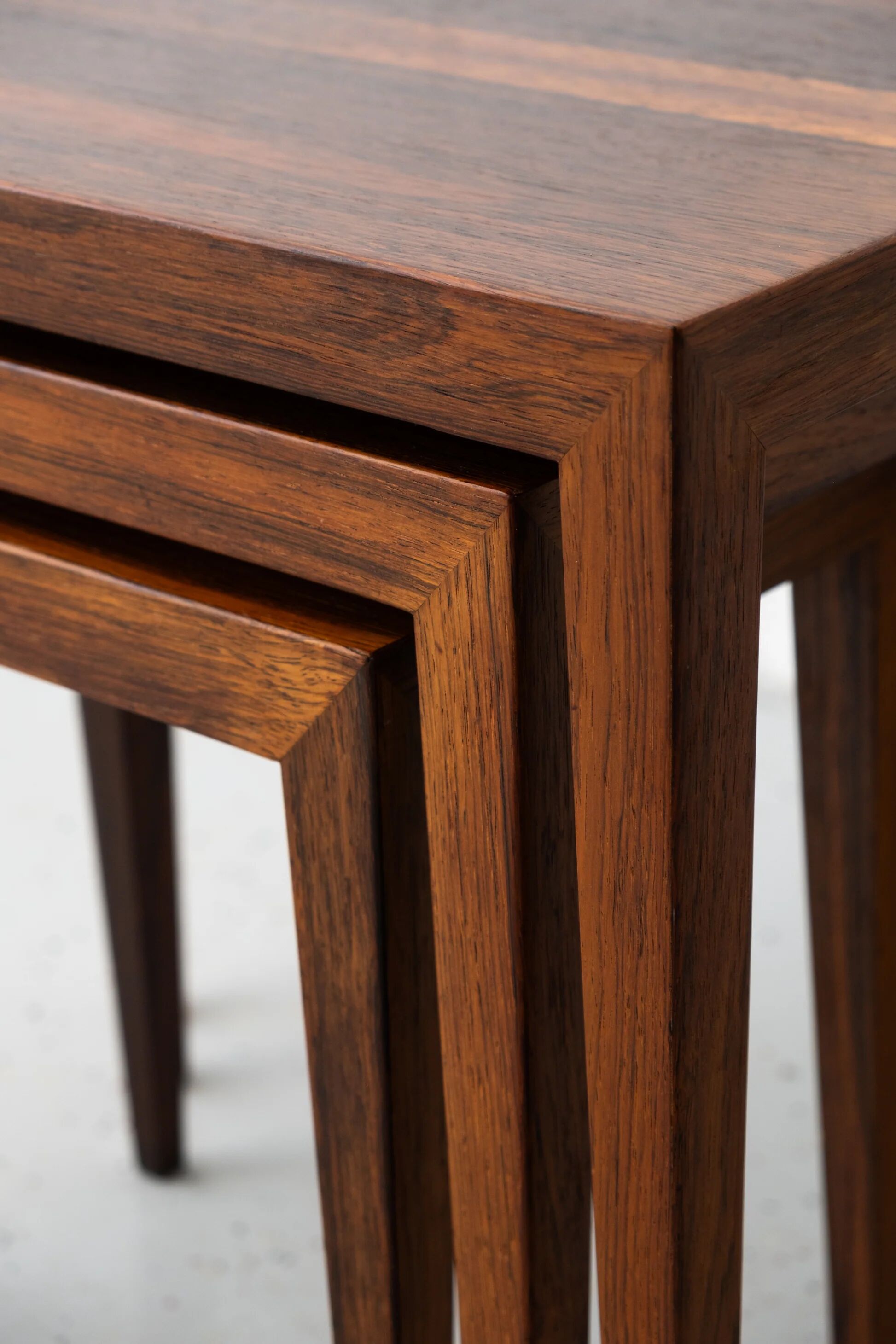 Severin Hansen rosewood nesting tables