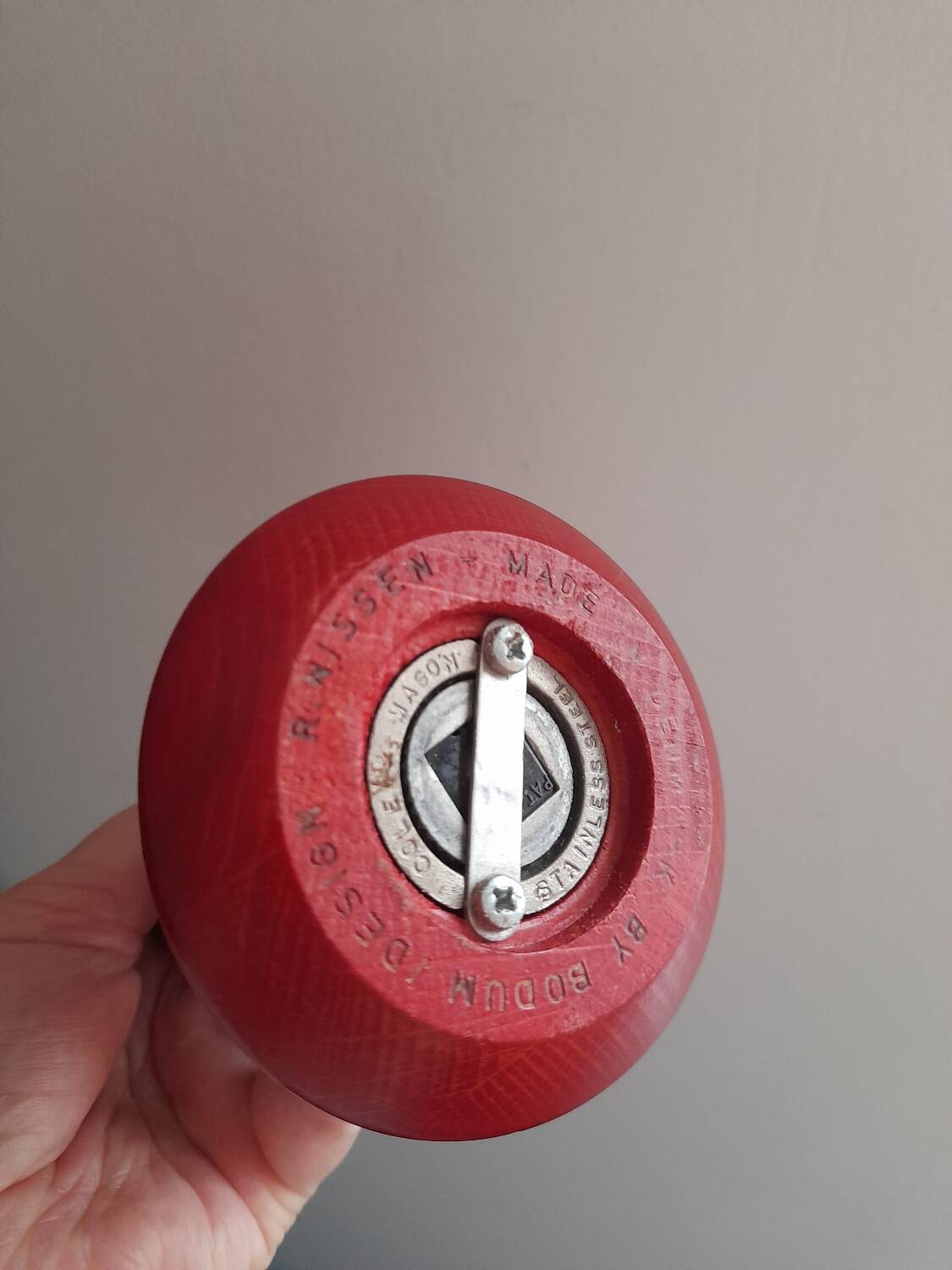 Richard Nissen pepper and salt mills for Bodum