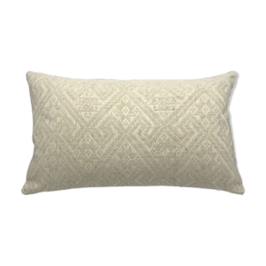 Coussin dokmai blanc 30x50cm