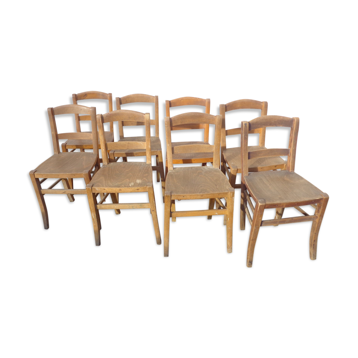 Set 8 bistro chairs