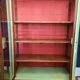 Walnut display cabinet