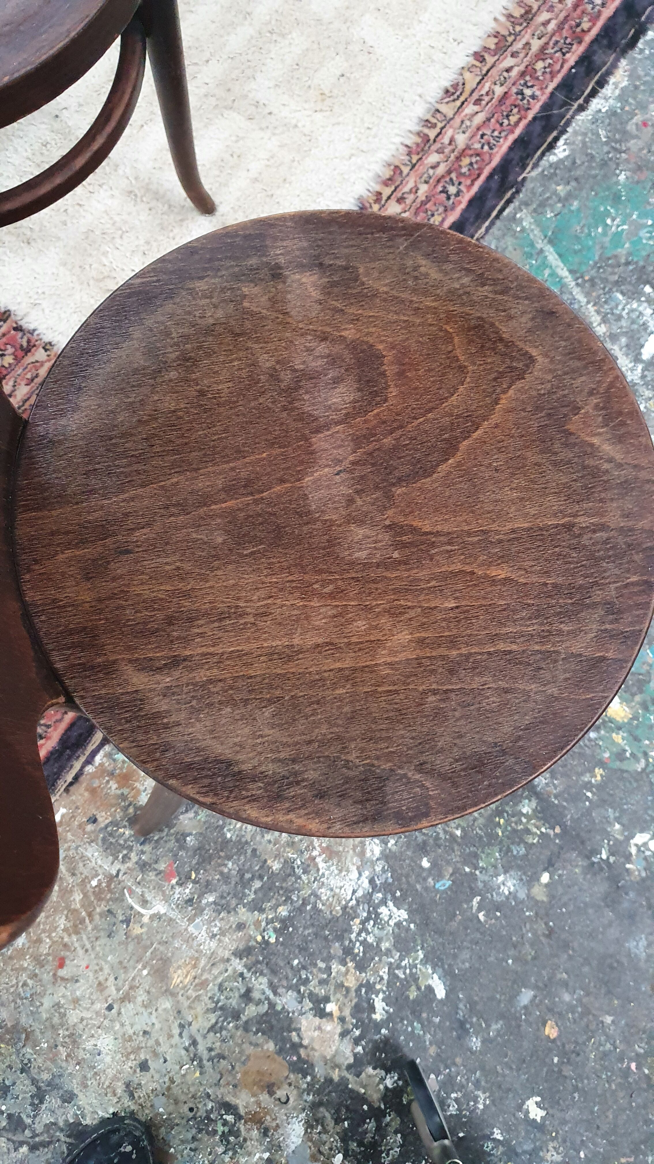 Set of 3 bistro chairs model Baumann's Seagull