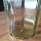 Mouth-blown glass alcohol decanter XIXth century