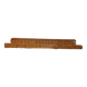 Set of 2 small wicker wall shelves - spice shelves