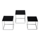 Tables gigognes PK71 de Poul Kjærholm pour E. Kold Christensen, début de la production de 1960
