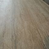 Travertine coffee table