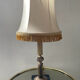 Lampe vintage en marbre et métal doré