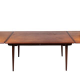 Table à manger extensible par Hans J. Wegner et fabriqué par Andreas Tuck