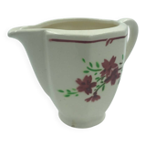 Antique porcelain milk jug Badonviller