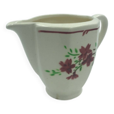 Antique porcelain milk jug Badonviller