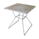 Metal garden table