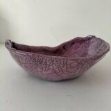 Raku style handcrafted ceramic cup