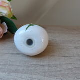Ceramic salt shaker in the shape of nice eyes in bloom , owl Vintage