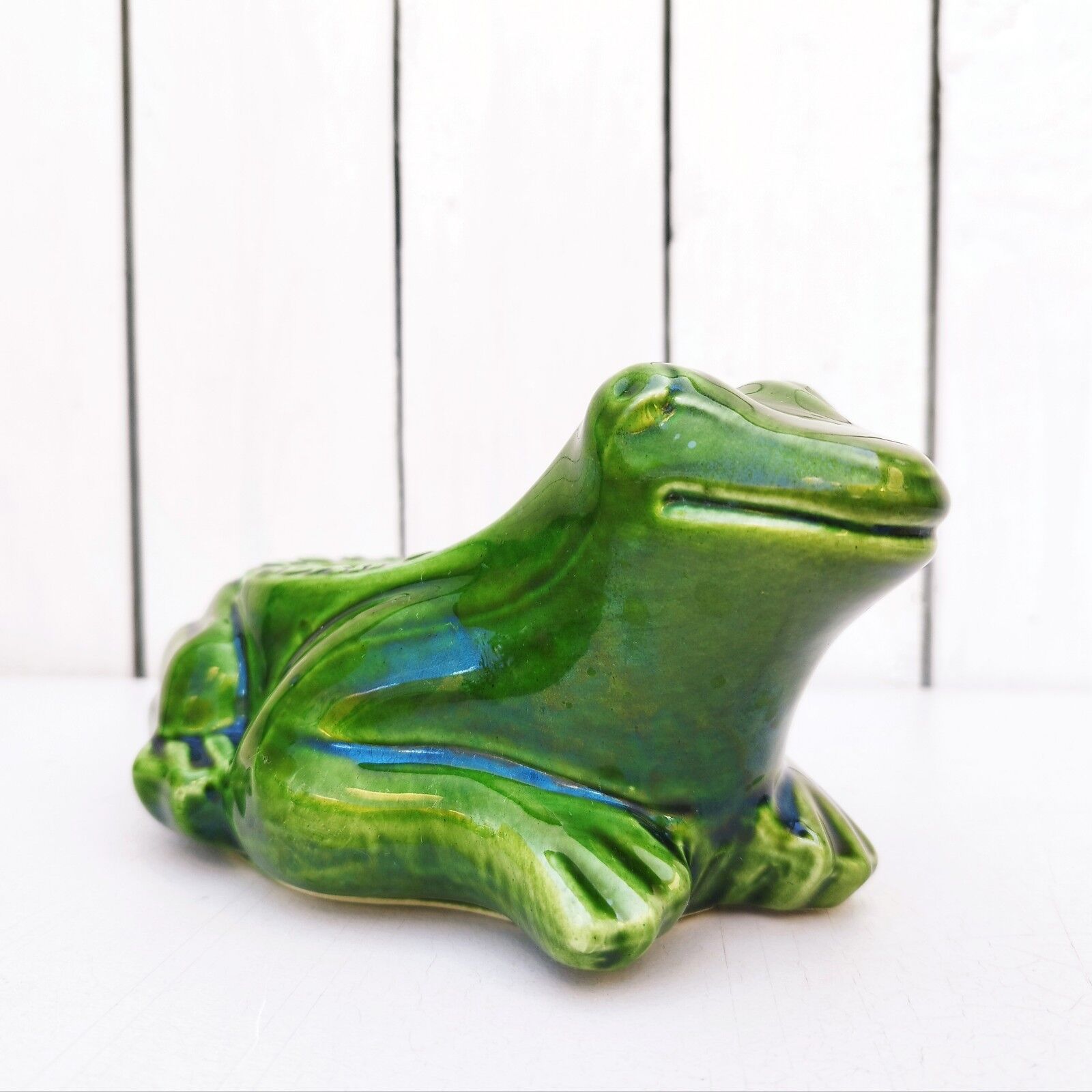Frog advertising ashtray Héritier Guyot