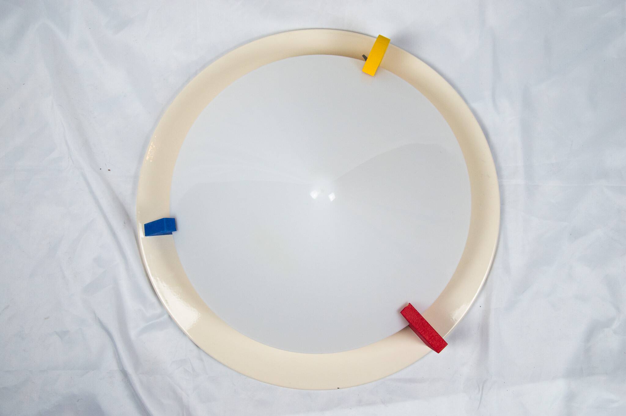 Applique/plafonnier ikea stoja — design rétro postmoderne coloré