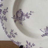 Sublime hollow plate Terre de Fer Longwy Hanoi