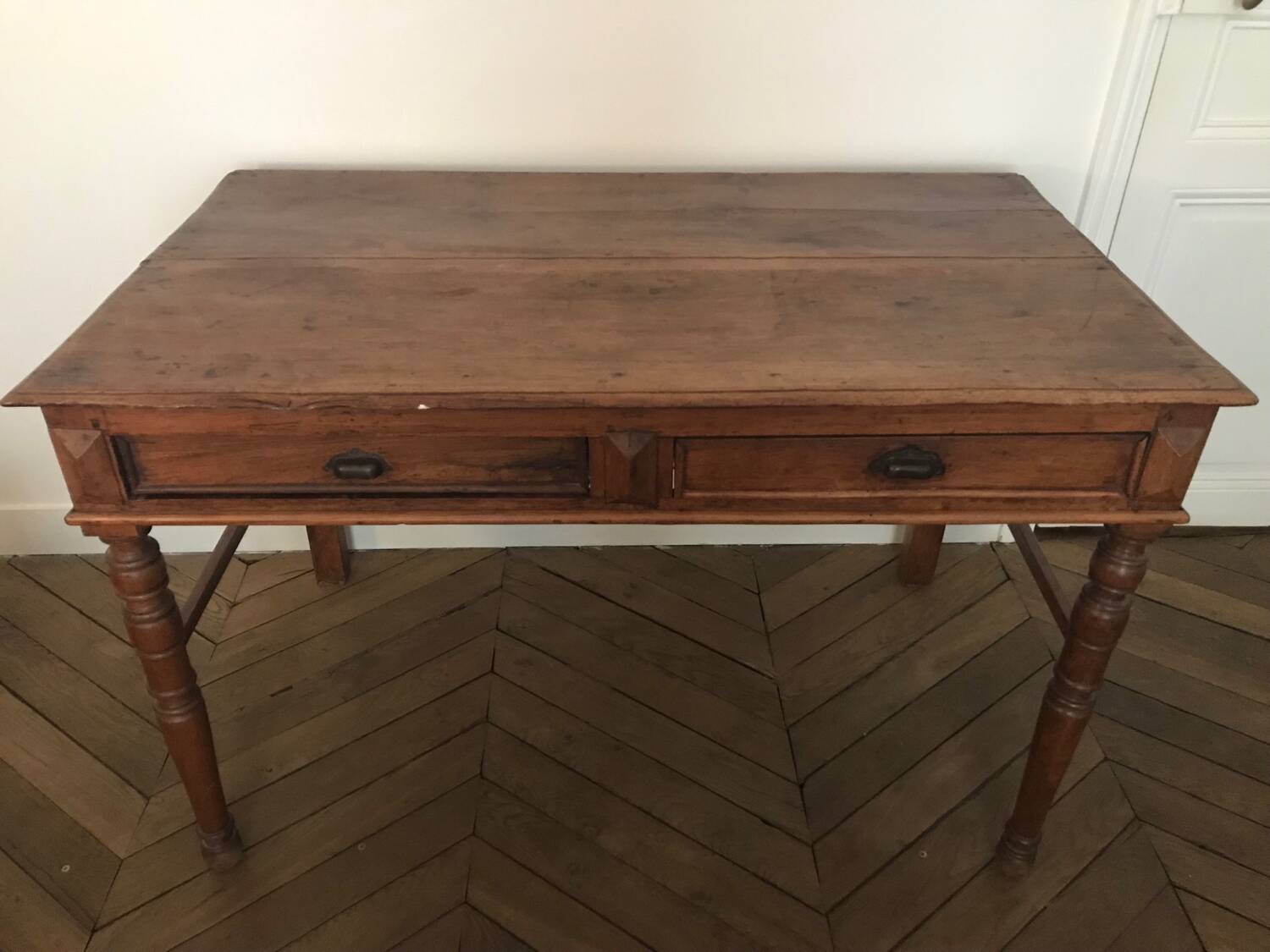 Bureau en bois tropical