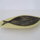 Cup or empty ceramic bag vintage fish