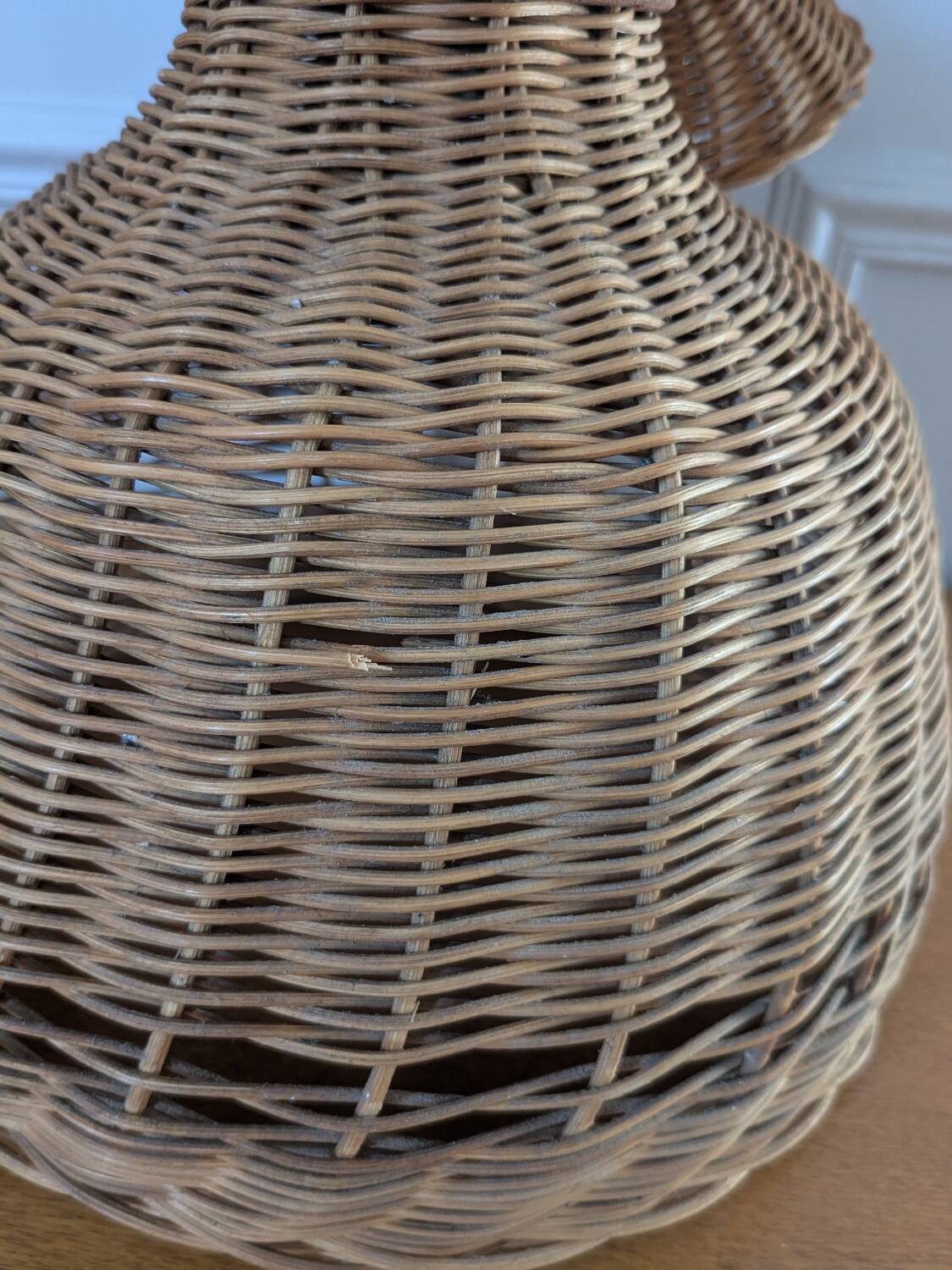 Suspension osier vintage