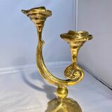 Amadeo sculptural bronze chandelier for Fondica