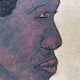 1950s painting "Moluba Warrior"