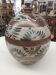 Ceramic lamp foot signed Patrick Lefebvre