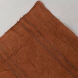 5x6 Terracotta Vintage Kilim Rug, 154x190Cm