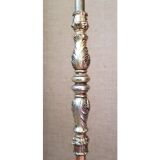 Golden bronze lamppost