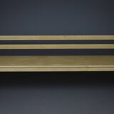 Midcentury birchwood School Bench
