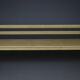 Midcentury birchwood School Bench