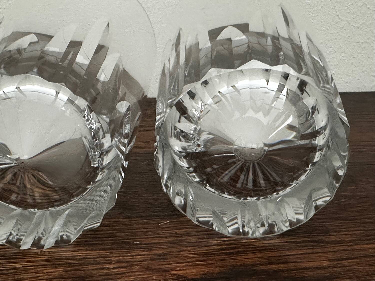 4 Baccarat Crystal Orangeade Glasses stamped Casino Model