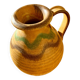 Decorative terracotta pot