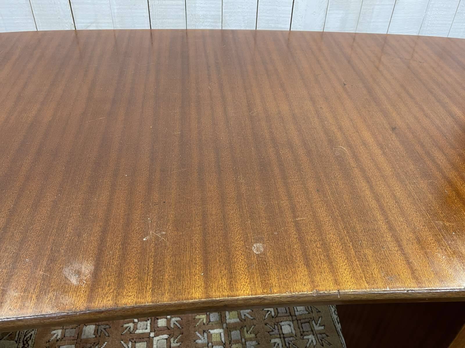 1960s mahogany executive desk - can be dismantled into 3 parts