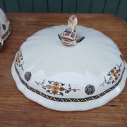 Large antique soup tureen Gien
