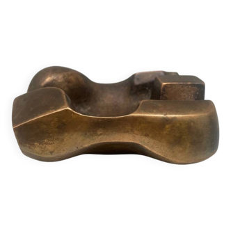 Bronze ashtray by Jacques Lauterbach 1965