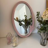 Miroir ovale style Art Nouveau