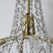"Hot air balloon" chandelier with Deknudt stamps, 40s