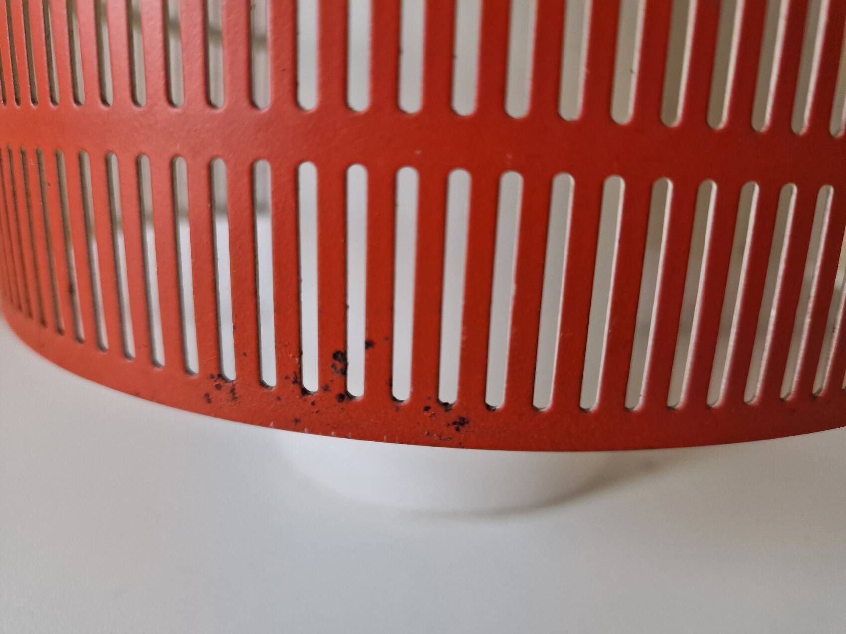 Coral perforated sheet suspension, 1970s