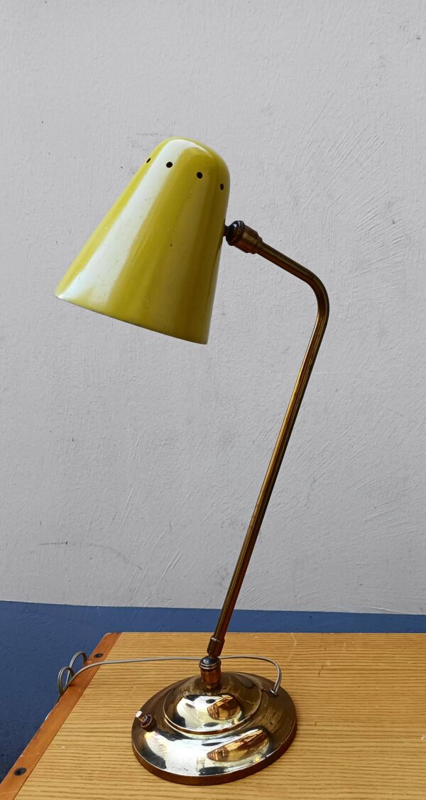 Lampe cocotte attribuée a Robert Mathieu,Années 50