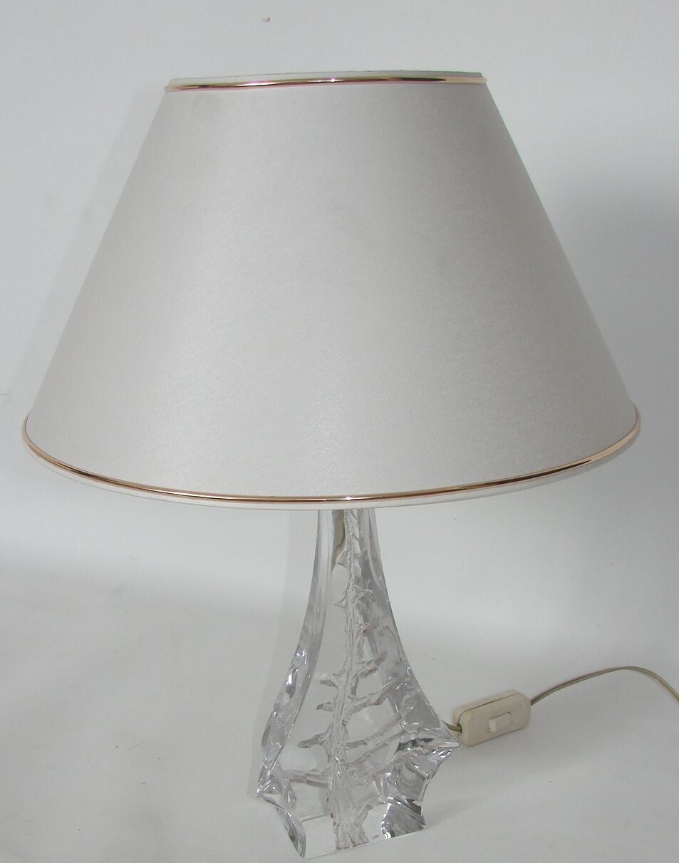 Daum Nancy lamp, France 1970s