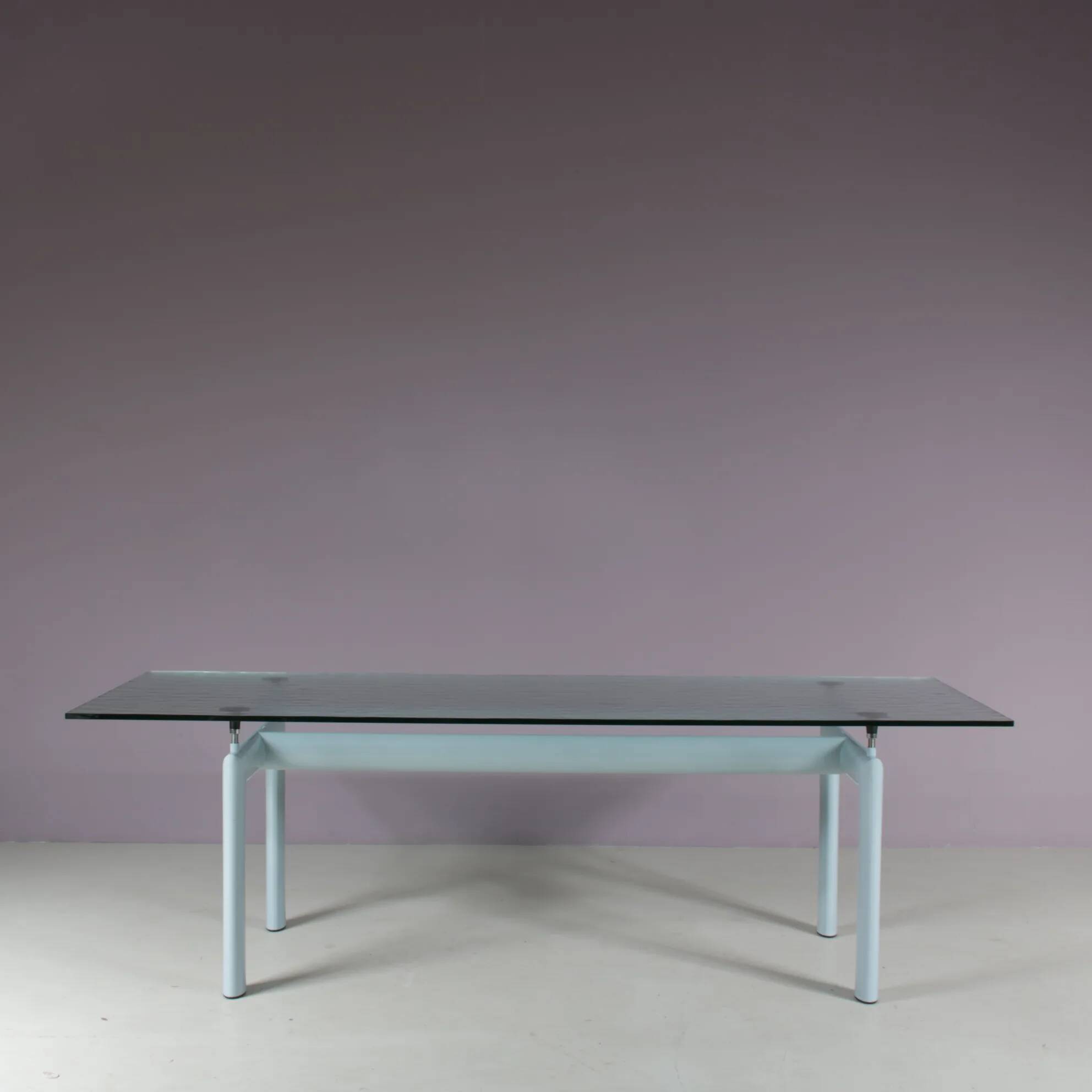Le Corbusier “LC6” dining table for Cassina, Italy 1980