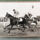 Equestrian photo, racecourse, 1940s